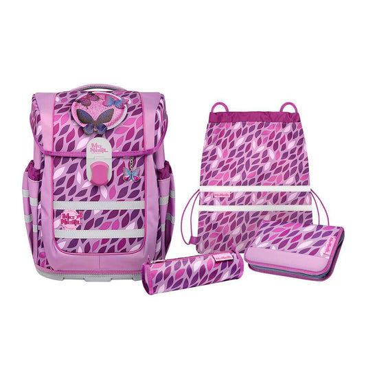 McNeill Schulranzen-Set Ergo Complete Purple, 5-teilig