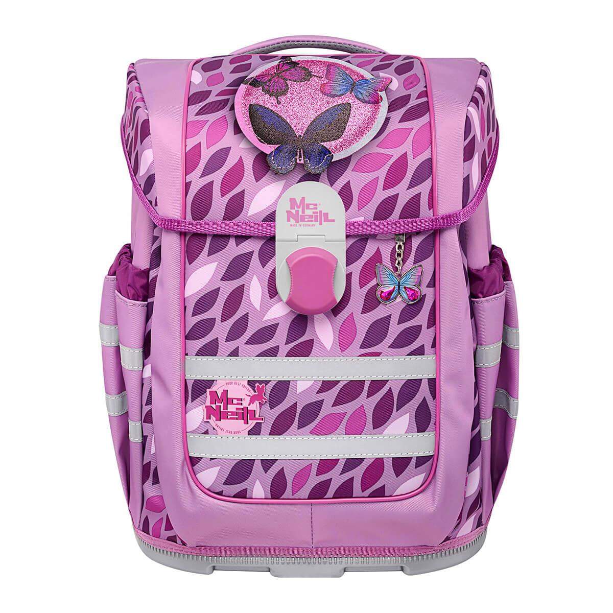 McNeill Schulranzen-Set Ergo Complete Purple, 5-teilig