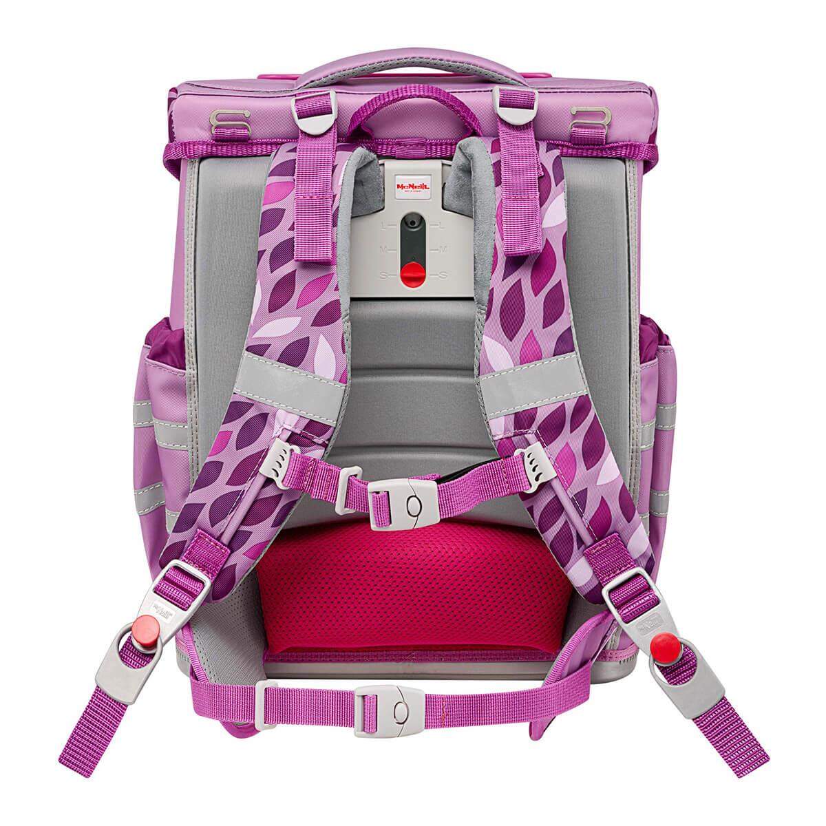McNeill Schulranzen-Set Ergo Complete Purple, 5-teilig
