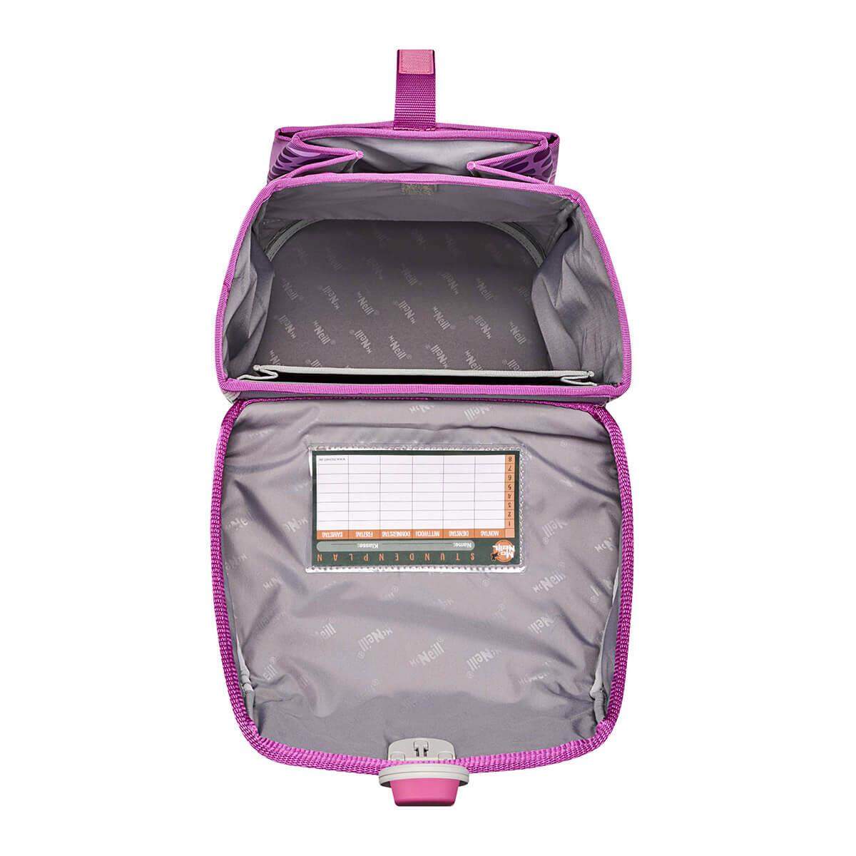 McNeill Schulranzen-Set Ergo Complete Purple, 5-teilig