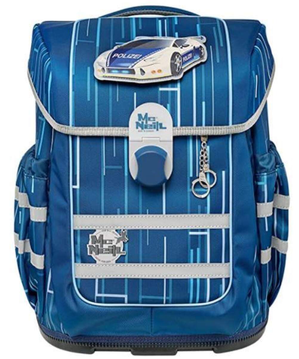 McNeill Schulranzen-Set Ergo Complete New Police, 5-teilig