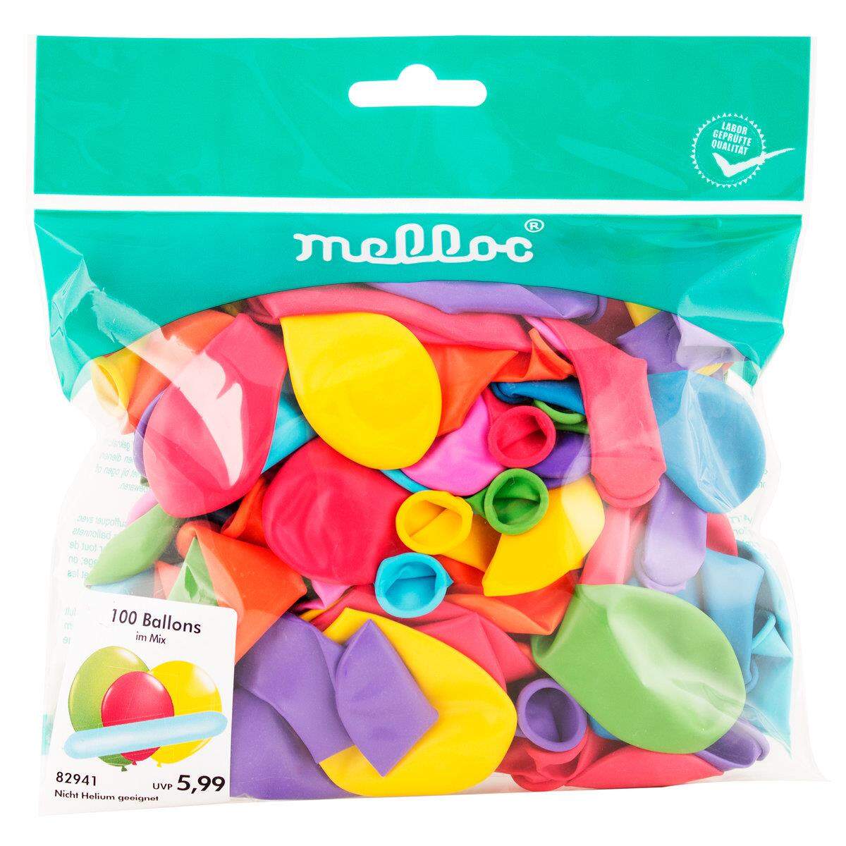 Melloc 100 Ballons im Mix