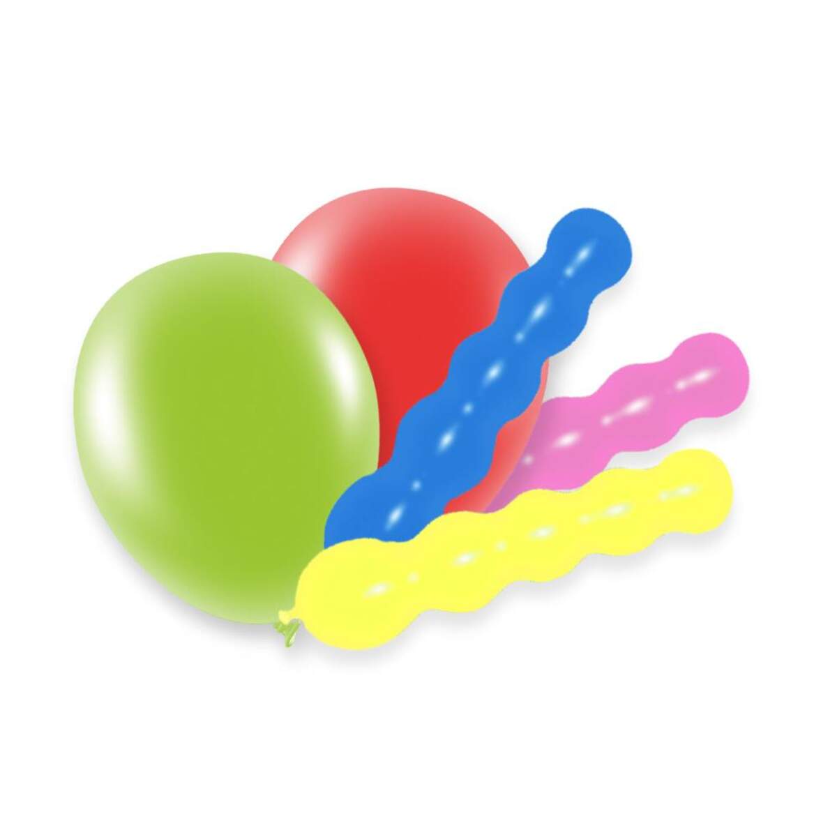 Melloc 21 Ballons Knobbies + Runde