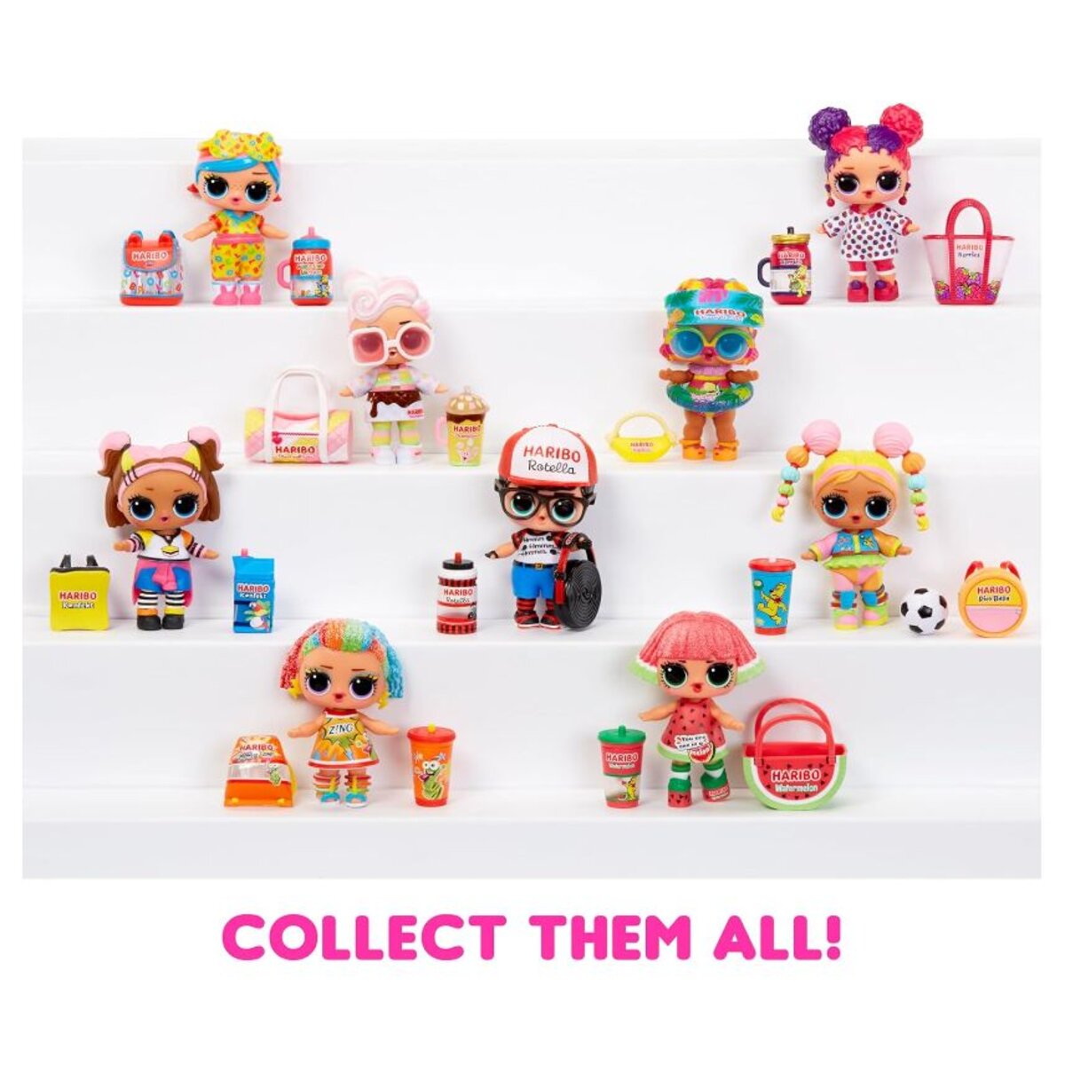 MGA Entertainment L.O.L. Suprise Loves Mini Sweets - Haribo, Inhalt zufällig