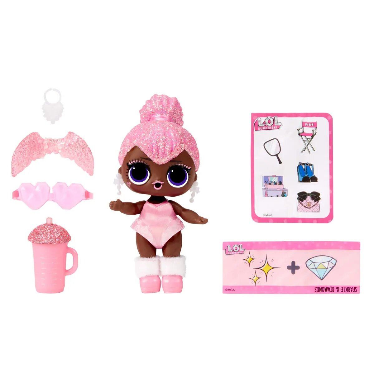 MGA Entertainment L.O.L. Surprise Fashion Show Dolls in Paper Ball with 8 Surprises, 1 Stück, sortiert
