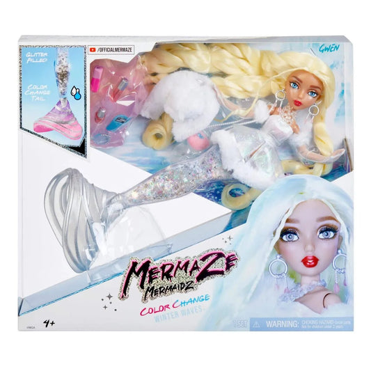 MGA Entertainment Mermaze Mermaidz Winter Waves Doll - Gwen