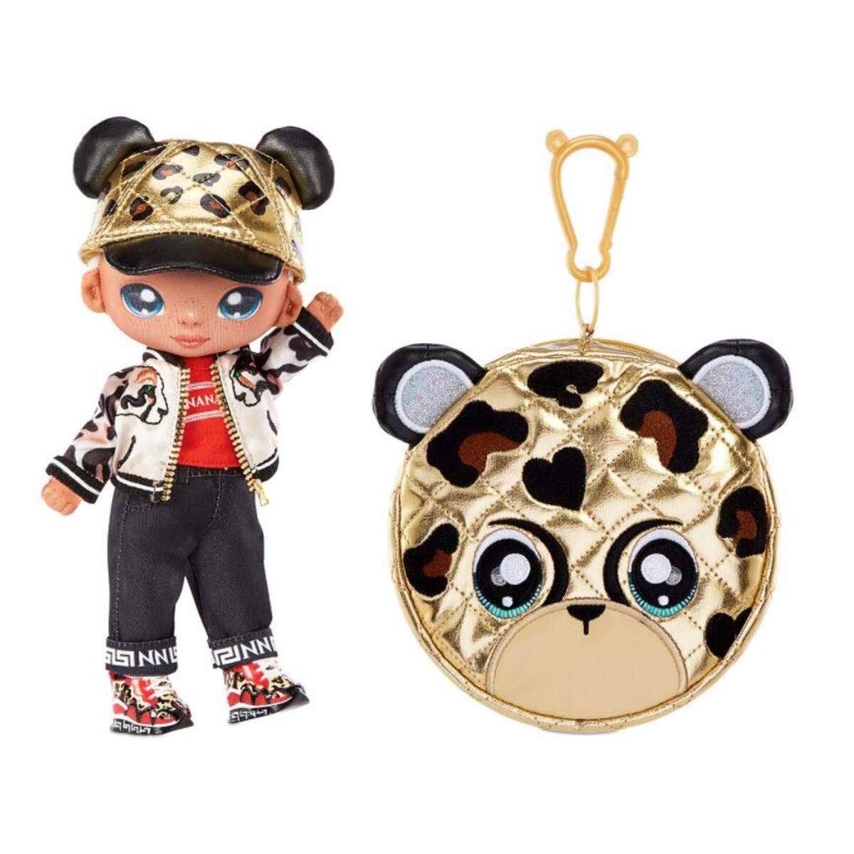 MGA Entertainment Na! Na! Na! 2-in-1 Doll/Purse, 1 Stück, 5-fach sortiert