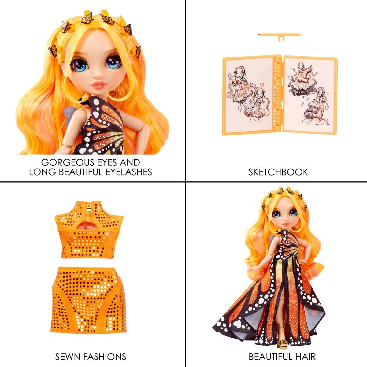 MGA Entertainment Rainbow High Fantastic Fashion - Poppy Rowan