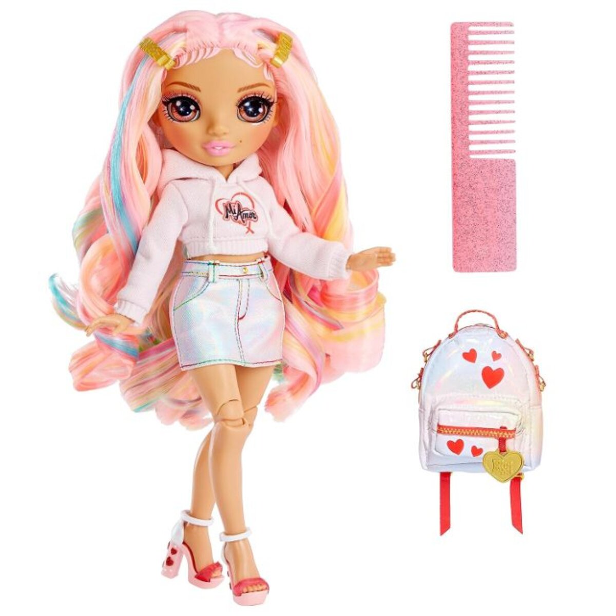MGA Entertainment Rainbow High Junior High Special Edition Doll- Kia Hart (Pink)