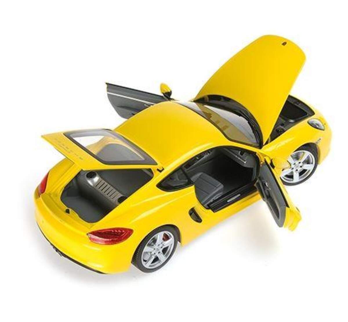 Minichamps Porsche Cayman 2012 Yellow, 1:18, limitiert auf 1002 Stück