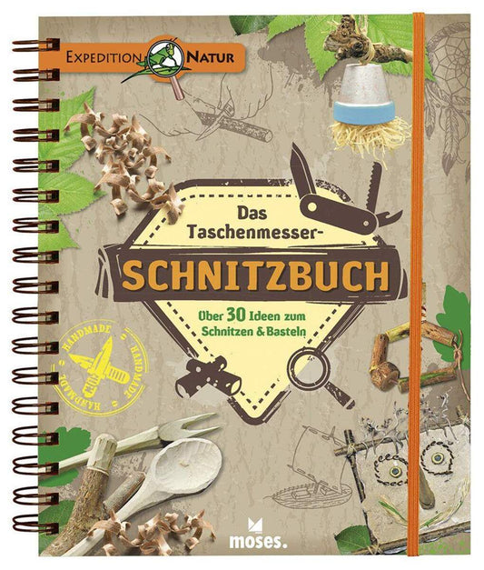 moses. Das Taschenmesser-Schnitzbuch