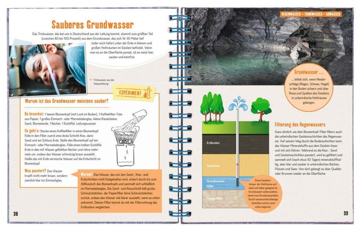moses. Expedition Natur: Das Wasserforscherbuch