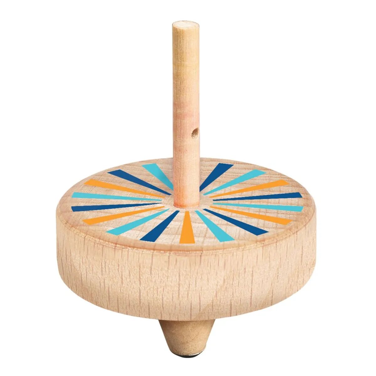 moses. PhänoMINT Abziehkreisel mit Schnur, 1 Stück, 4-fach sortiert