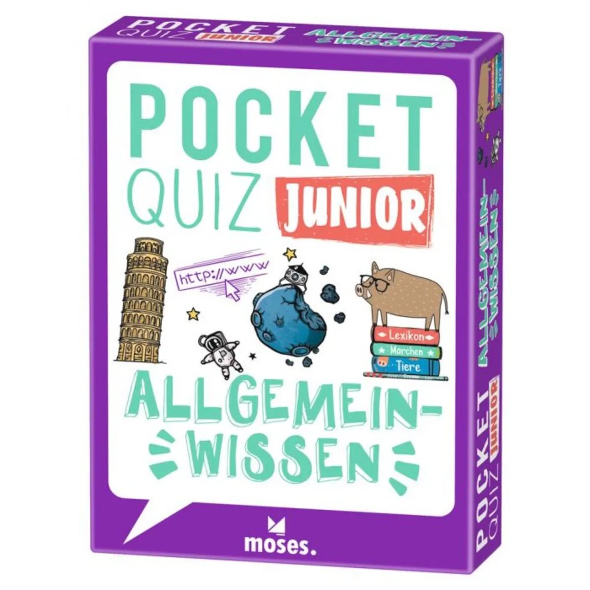 moses. Pocket Quiz junior Allgemeinwissen