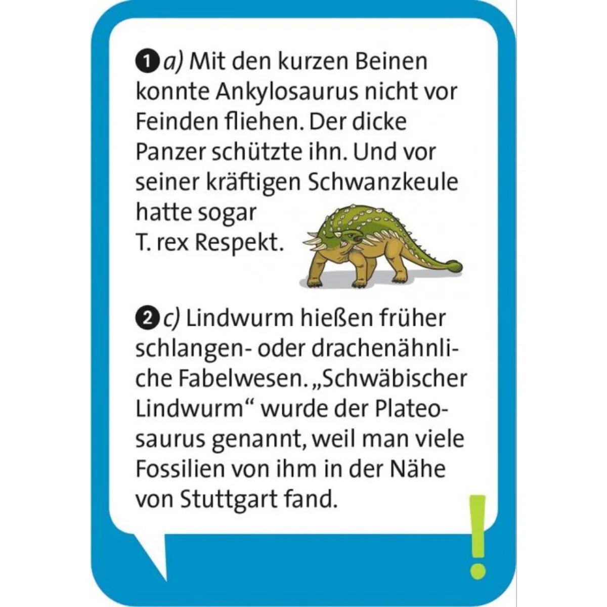 moses. Pocket Quiz junior Dinosaurier