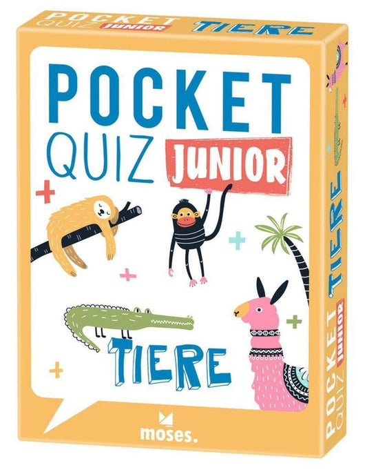 moses. Pocket Quiz junior Tiere