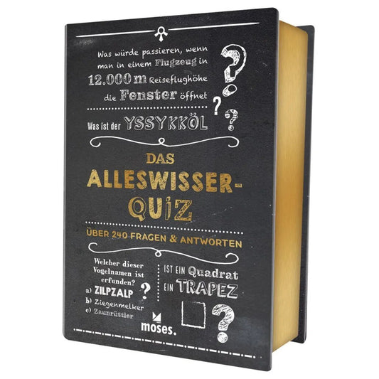 moses. Quiz-Box Das Alleswisser-Quiz