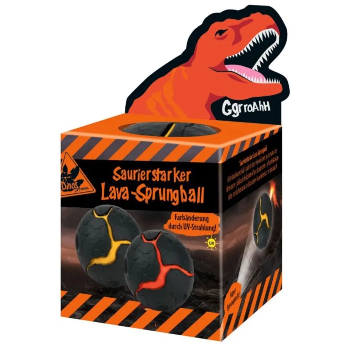 moses. Saurierstarker Lava-Sprungball
