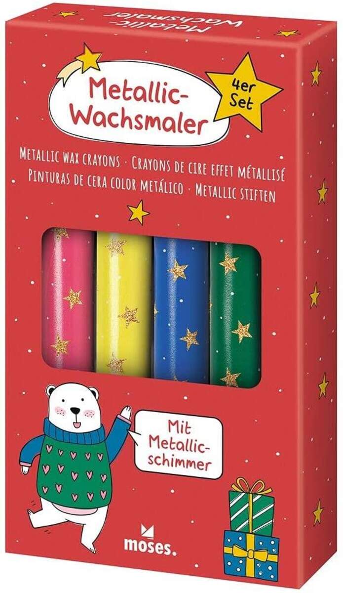 moses. Wachsmaler Sternenstaub 4er Set