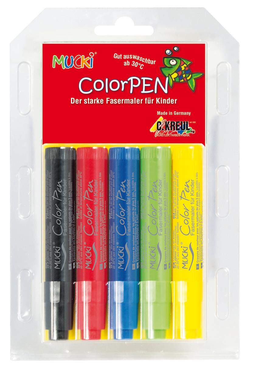 MUCKI ColorPen 5er Set