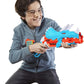 Nerf DinoSquad Tricera-Blast Dart-Blaster, aufklappbarer 3-Dart Lauf, 12 Nerf Darts