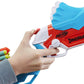 Nerf DinoSquad Tricera-Blast Dart-Blaster, aufklappbarer 3-Dart Lauf, 12 Nerf Darts