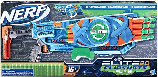 Nerf Elite 2.0 Flipshots Flip-16 Blaster mit 16 Dart-Läufen