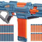 Nerf Elite 2.0 Turbine CS-18 motorisierter Blaster, 36 Nerf Darts, 18-Dart Clip-Magazin, Tactical Rails