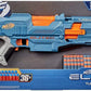 Nerf Elite 2.0 Turbine CS-18 motorisierter Blaster, 36 Nerf Darts, 18-Dart Clip-Magazin, Tactical Rails