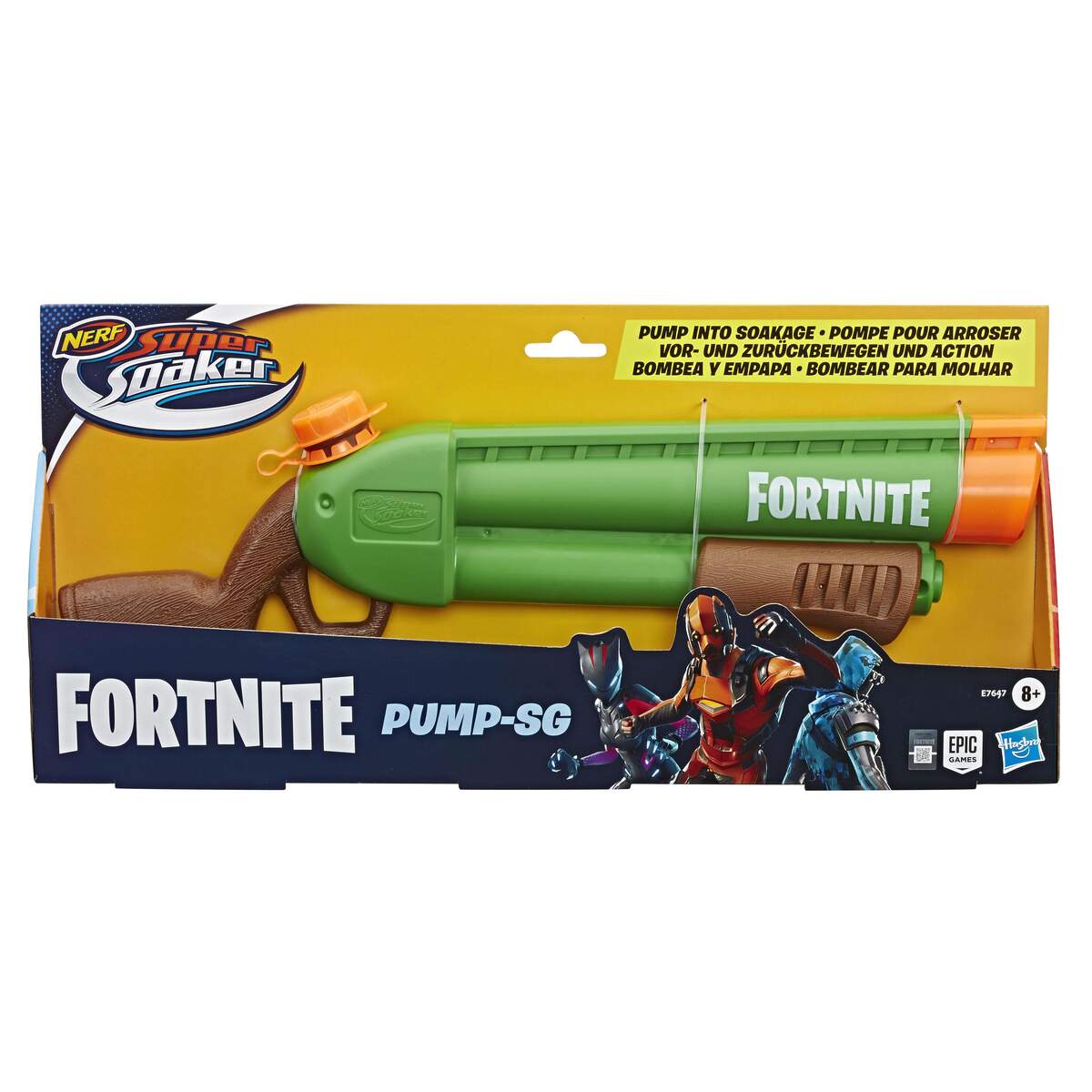 Nerf Super Soaker Fortnite Pump SG Wasserblaster