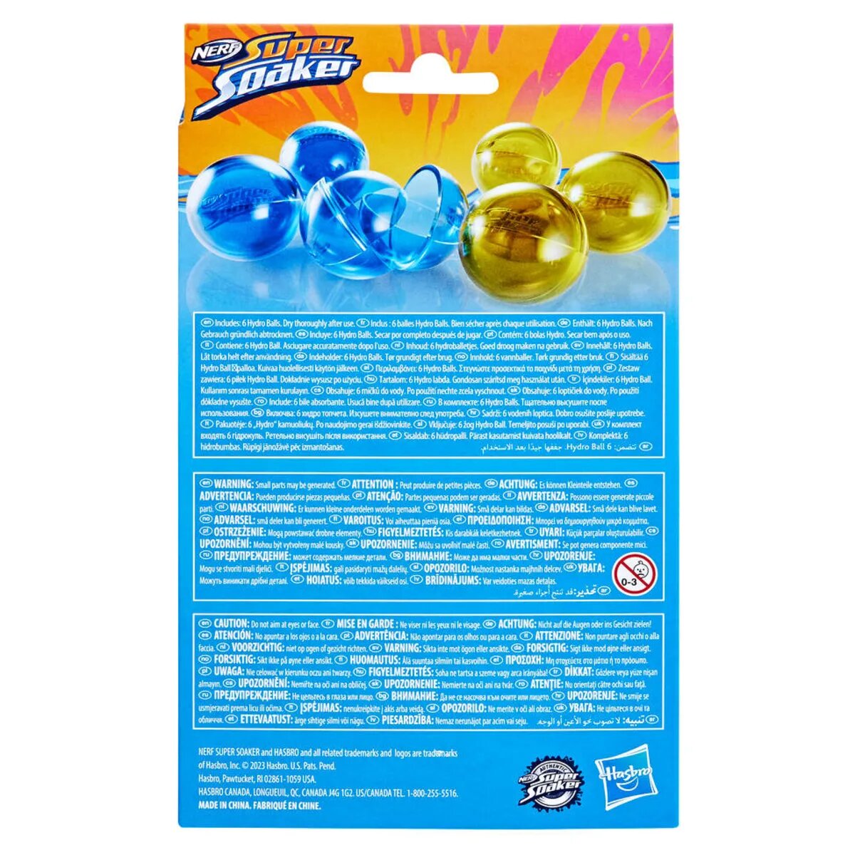 Nerf Super Soaker Hydro Balls 6er-Pack