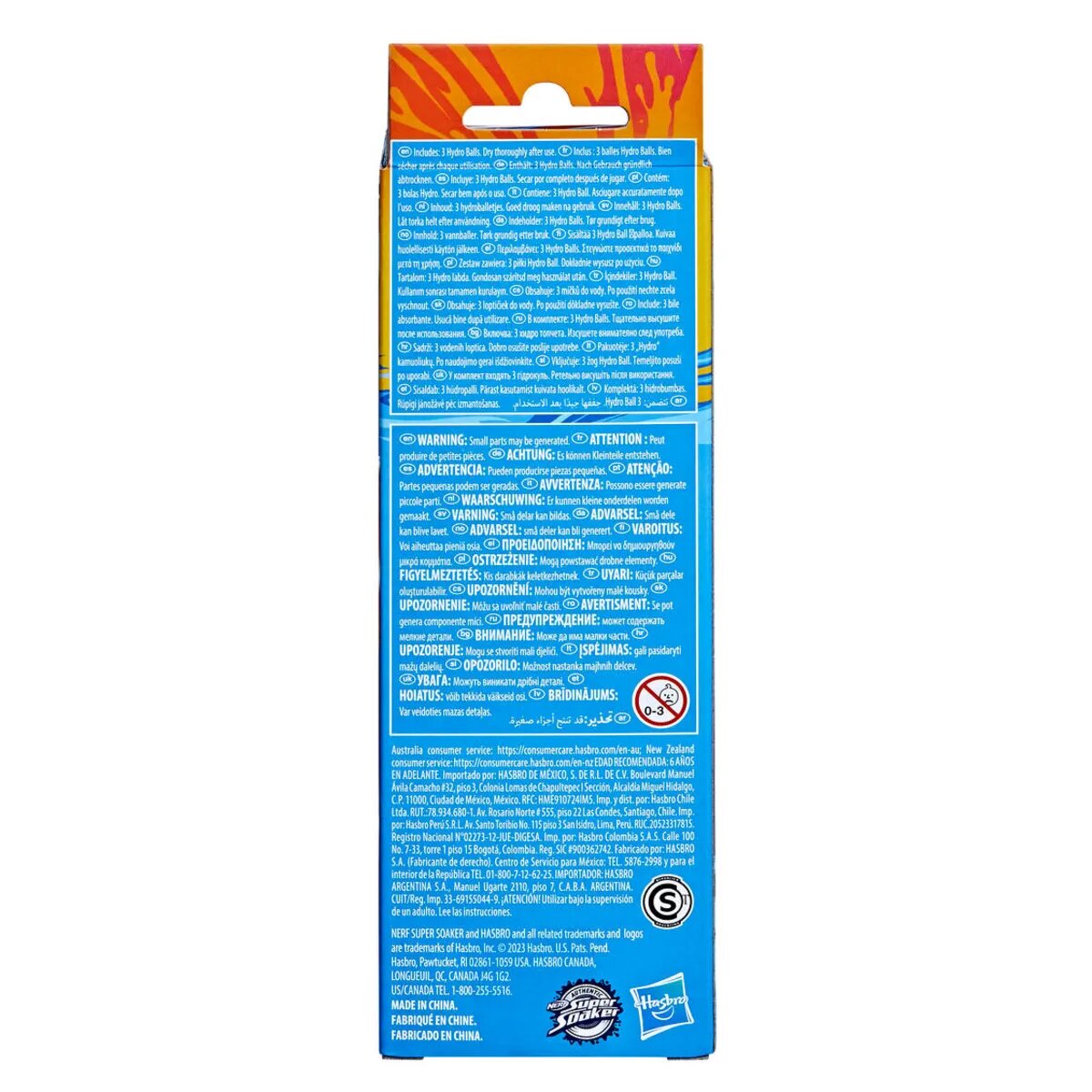 Nerf Super Soaker Hydro Balls 3er-Pack