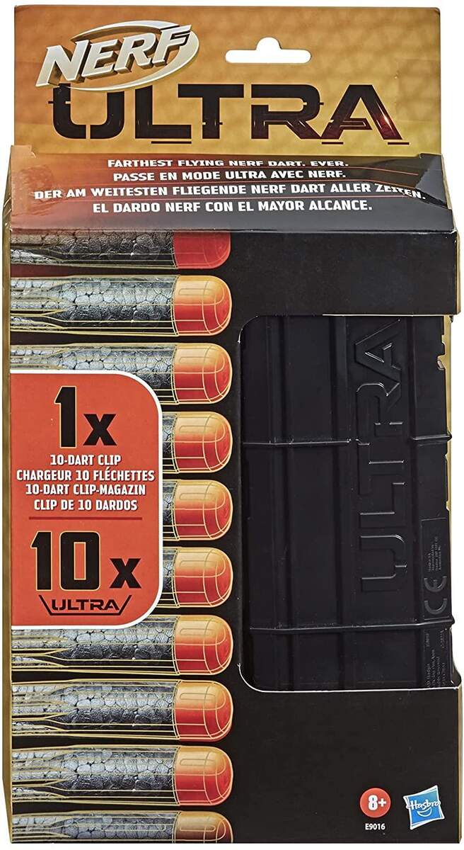 Nerf Ultra Nachfüllpack mit 10 Darts und Magazin
