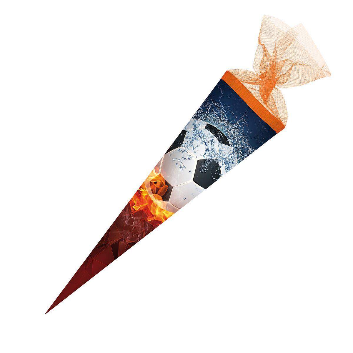 Nestler Schultüte Fußball 35 cm rund