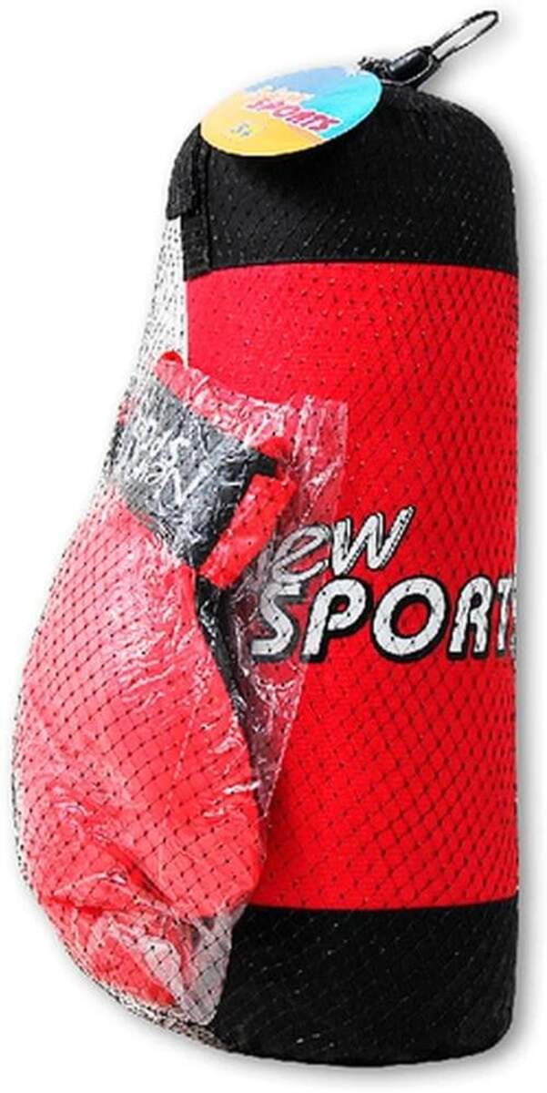 New Sports Boxsack + Boxhandschuhe