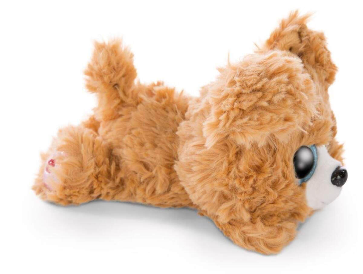 NICI 46923 Glubschis liegendes Kuscheltier Hund Lollidog 15cm