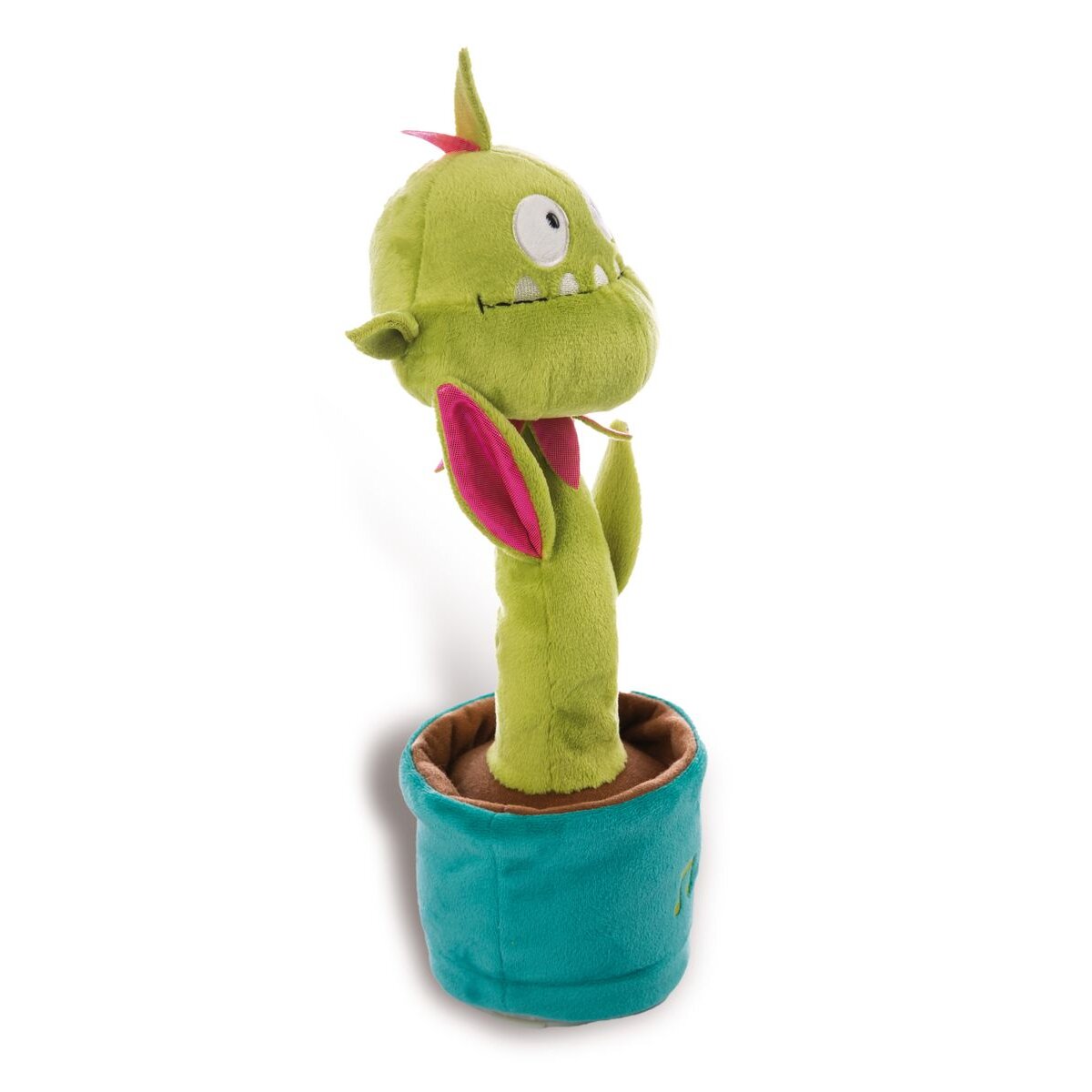 NICI Elektronisches Kuscheltier Pflanze Gisela mit Tanz- und Musikfunktion