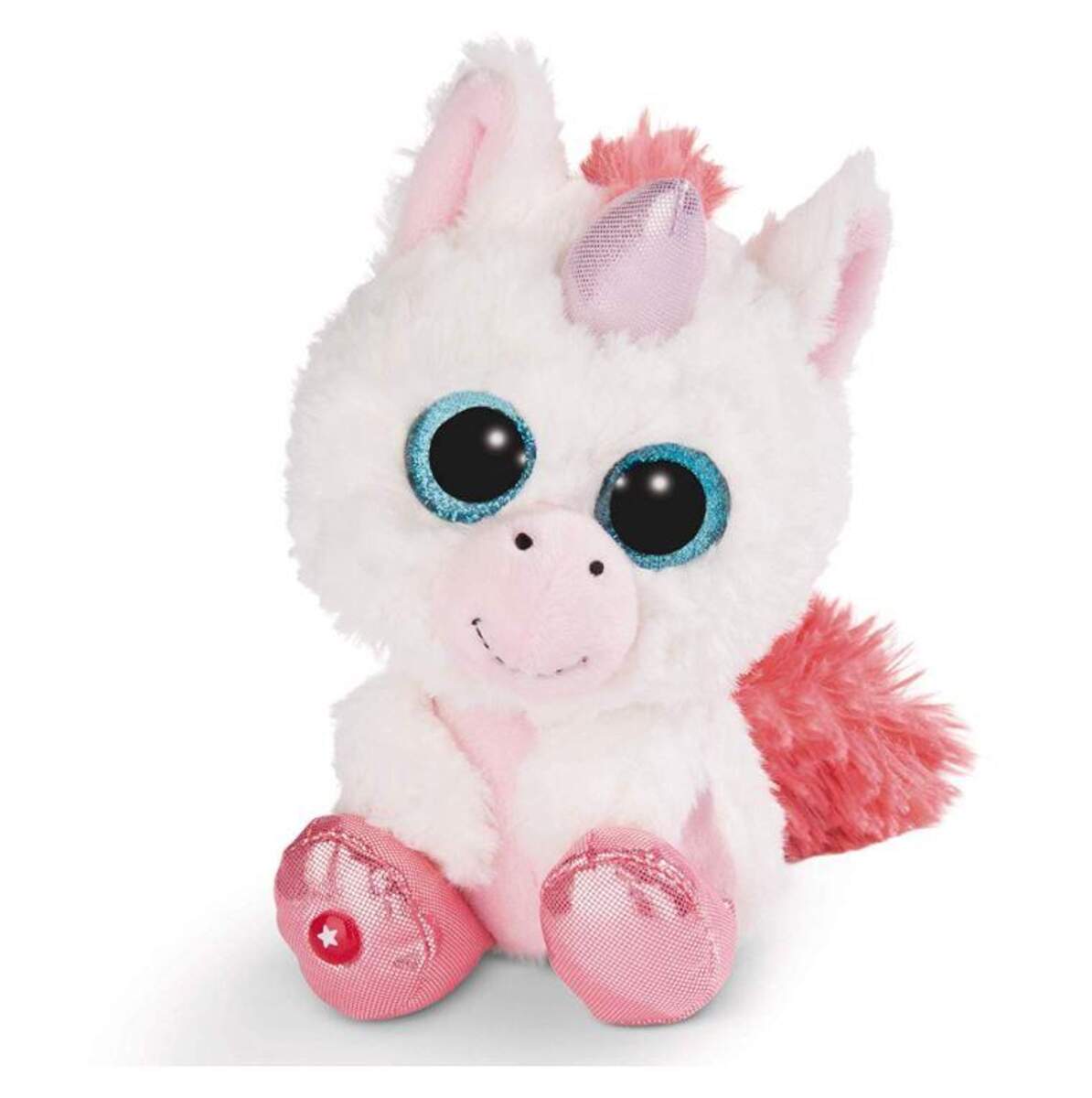 NICI Glubschis Kuscheltier Einhorn Milky Fee, 15 cm