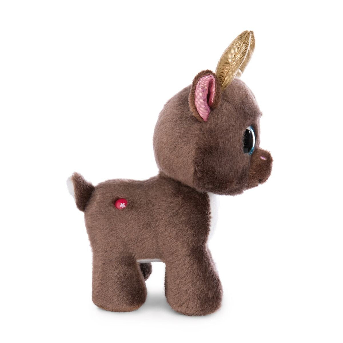 NICI Kuscheltier GLUBSCHIS Rentier Chocolate Mousse, 17 cm