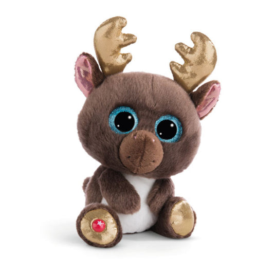 NICI Kuscheltier GLUBSCHIS Rentier Chocolate Mousse, 15 cm