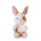 NICI Kuscheltier Hase karamell gepunktet 12cm schlafend