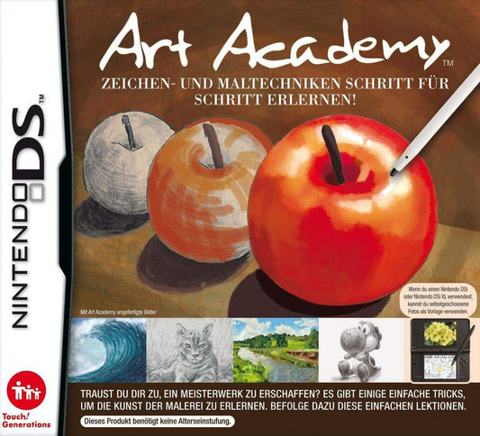 Nintendo DS Art Academy Zeichen und Maltechniken