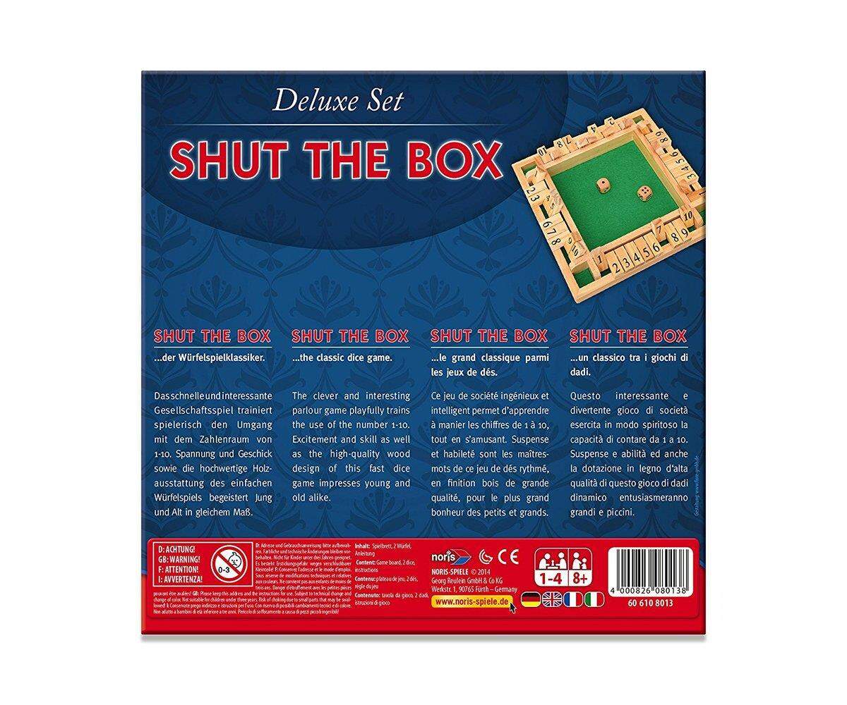 Noris Spiele Deluxe Shut the box