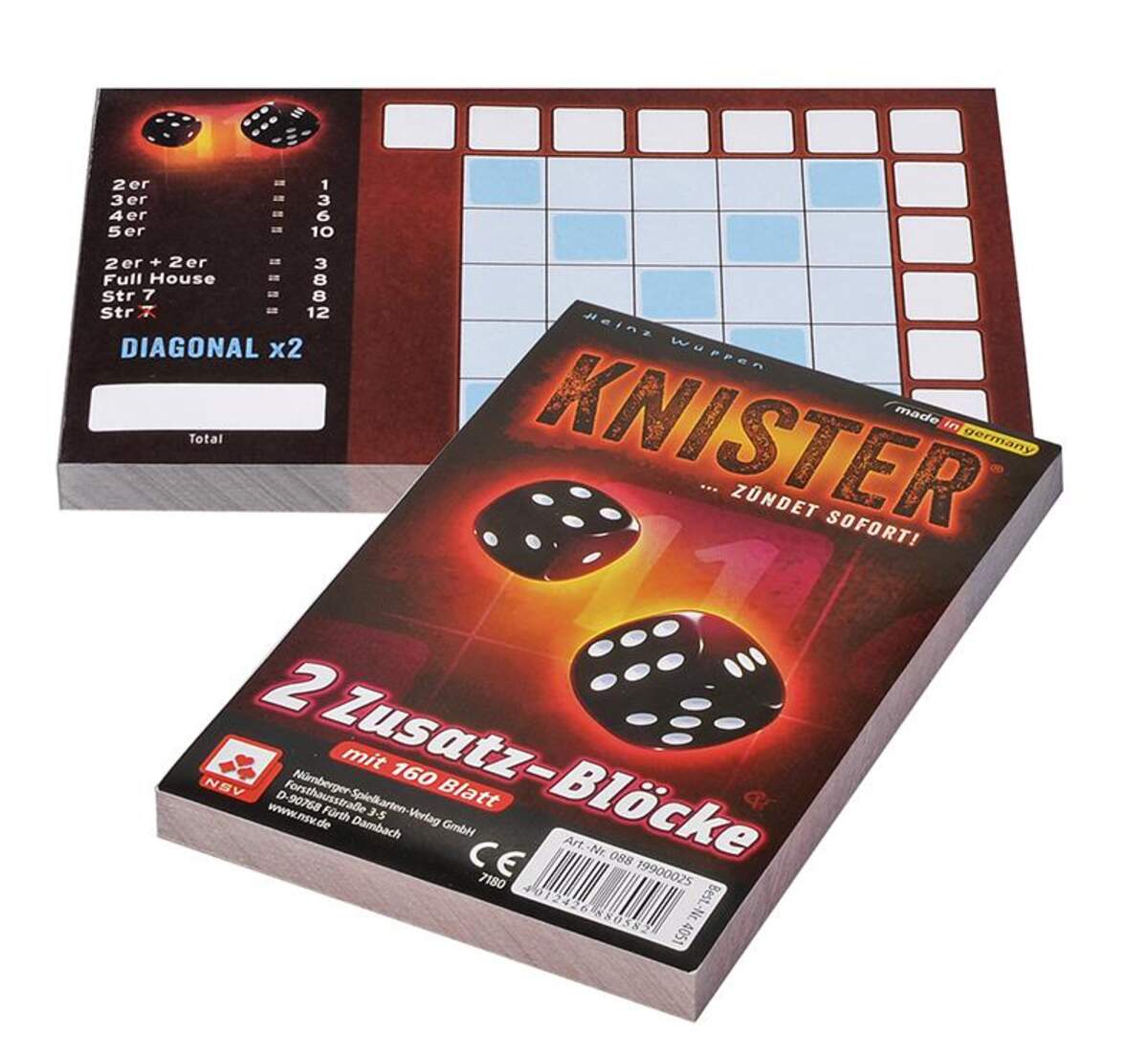 ASS Altenburg  Knister-Ersatzblöcke