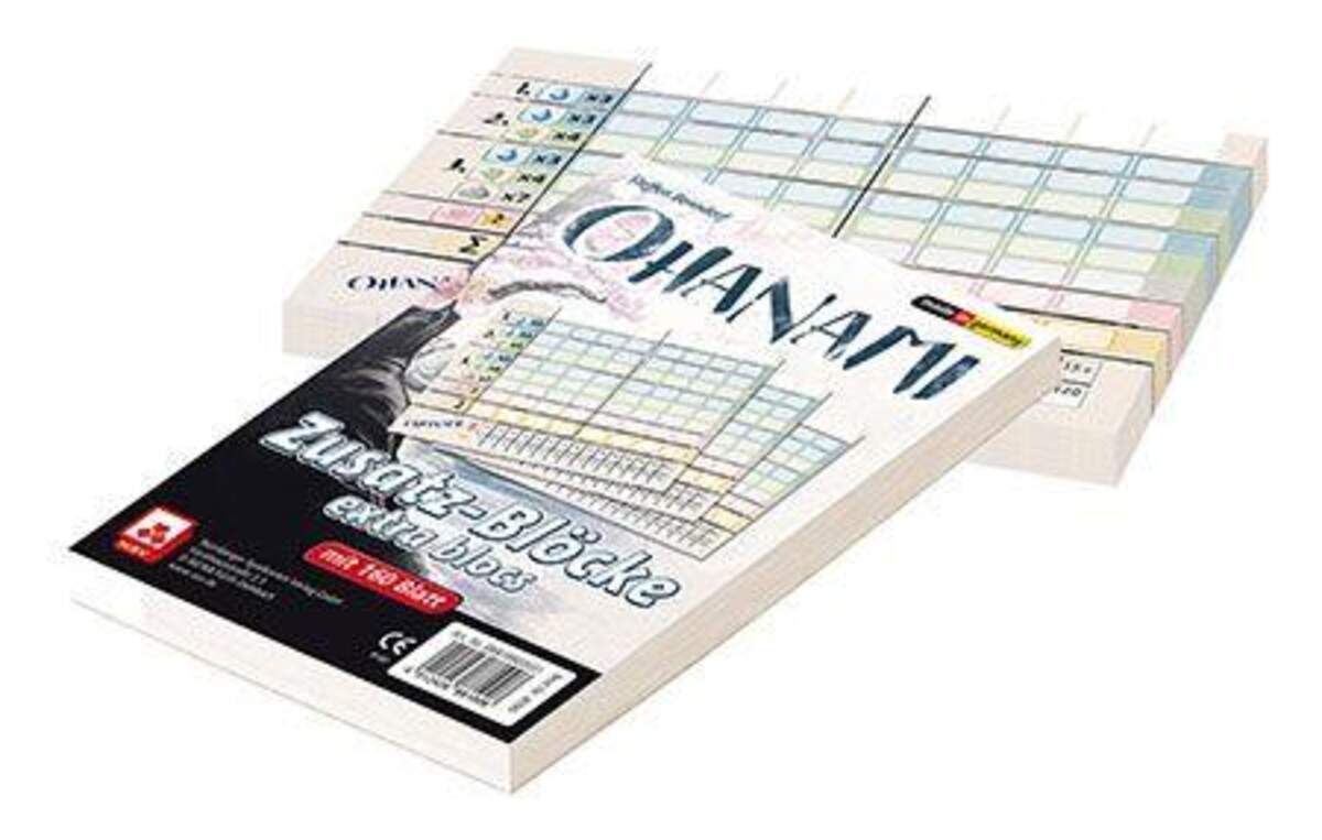 Nürnberger Spielkarten Ohanami - 2 Zusatz-Blöcke