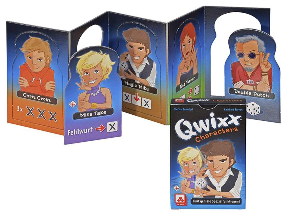 Nürnberger Spielkarten Qwixx Characters International