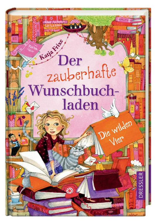 Oetinger Katja Frixe - Der zauberhafte Wunschbuchladen, band4 - Die wilden Vier