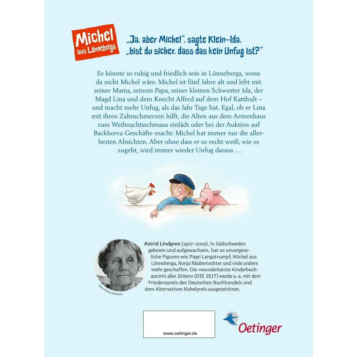 Oetinger Michel aus Lönneberga. Alle Abenteuer in einem Band