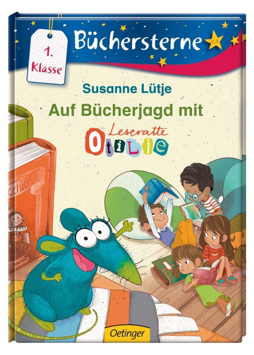 Oetinger Susanne Lütje - Auf Bücherjagd mit Leseratte Otilie