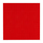 Open Bricks Baseplate 32x32 red 1
